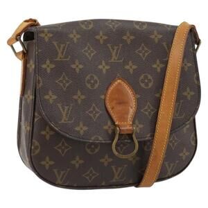 LOUIS VUITTON Monogram Saint Cloud GM Shoulder Bag M51242 LV Auth 160867